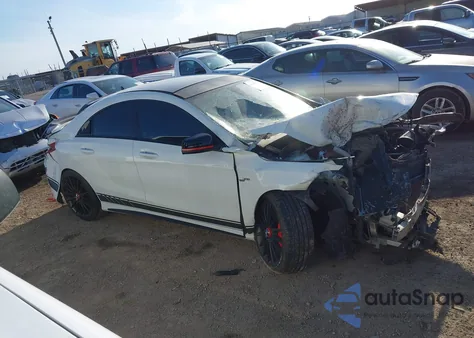 2015 Mercedes-Benz Cla 45 Amg 4Matic z USA, uszkodzony, nr VIN WDDSJ5CB1FN216389